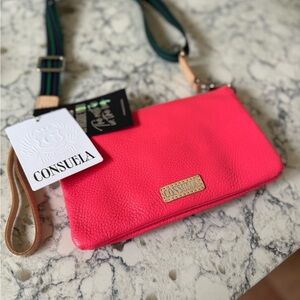 Consuela Uptown Maren Pink Crossbody Wallet Bag